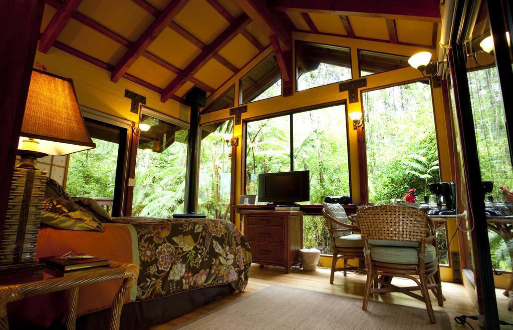 Volcano Village Lodge الغرفة الصورة
